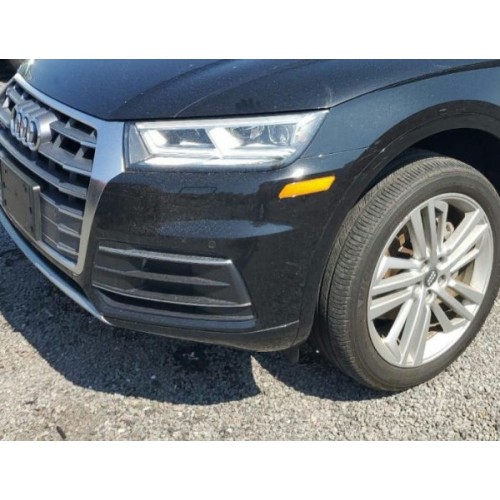 Бампер передний левая часть голый оригинал Audi Q5 FY 18–20 80A807107DGRU, 80A-807-107-D-GRU купить на разборке в Киеве