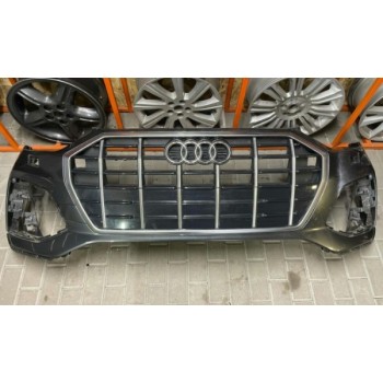Бампер передний голый оригинал Audi Q5 FY 21–24 рест серый 80A807065CGRU 80A-807-065-C-GRU купить на разборке в Киеве