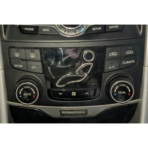Блок управления климат-контролем двухзон Hyundai Sonata Hybrid 10-15 США 972504RDB4, 97250-4RDB4 купить на разборке в Киеве доставка в другие города