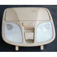 Плафон освещения перед под панораму беж Hyundai Sonata Hybrid 10-15 США 928103S050YDA 92810-3S050-YDA купить на разборке в Киеве в Виннице в Одессе доставка в другие города