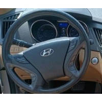 Подушка безопасности airbag в руль Hyundai Sonata Hybrid 10-15 YF США 569004R100HZ 56900-4R100-HZ купить на разборке в Киеве в Одессе доставка в другие города