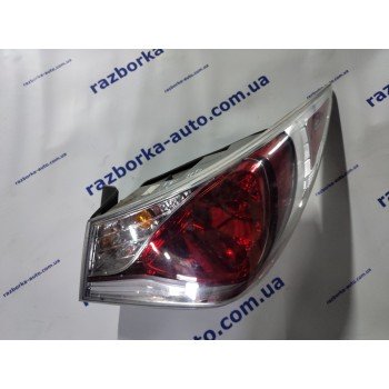 Фонарь задний правый в крыло Hyundai Sonata Hybrid 10-15 YF USA 924014R050 с разборки в Одессе в Киеве в Виннице у Львові в Ровно в Херсоне в Тернополе