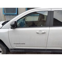 Дверь передняя левая белая голая Jeep Compass 11-16 USA 68079387AC 068079387AC купить на разборке в Киеве в Одессе в Виннице отправка в другие города