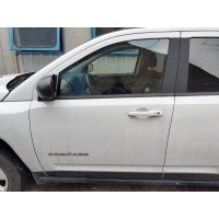 Дверь передняя левая белая голая Jeep Compass 11-16 USA 68079387AC 068079387AC купить на разборке в Киеве в Одессе в Виннице отправка в другие города