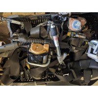 Ремень безопасности задний правый черный Jeep Compass 11-16 USA P1GE62XDVAB 1GE62XDVAB купить с разборки в Киеве в Виннице в Одессе отправка в другие города