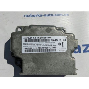 Блок подушек безопасности srs airbag компьютер Jeep Compass 11-67 USA P68186641AC 68186641AC купить с разборки в Киеве в Одессе в Виннице отправка в другие города