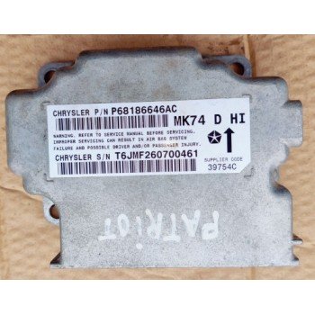 Блок srs airbag компьютер подушек безопасности Jeep Compass 11-16 USA P68186646AC 68186646AC купить на разборке в Киеве в Одессе в Виннице отправляем в другие города