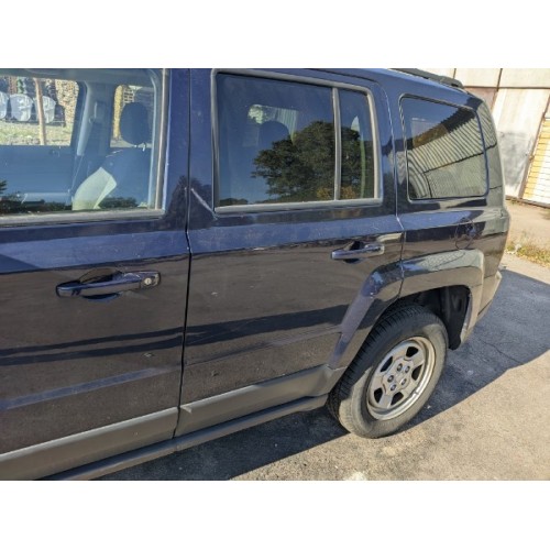 Дверь задняя левая голая черная Jeep Patriot 11-17 USA 068079389AD, 68079389AD купить на разборке в Киеве отправка в другие города