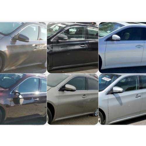 Дверь передняя левая голая разные цвета Toyota Avalon 12-18 USA 67002-07040, 6700207040 купить на разборке в Киеве в Одессе в Виннице