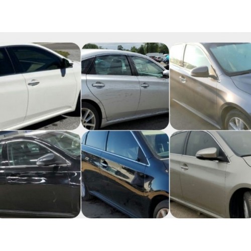 Дверь передняя правая голая разные цвета Toyota Avalon 12-18 USA 67001-07041, 6700107041 купить на разборке в Киеве в Одессе в Виннице