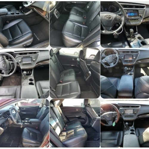 Салон сидения черный Toyota Avalon 12-18 USA 71075-07110-A3, 71072-07191-C3, 71071-07131-C3 купить на разборке в Киеве в Одессе в Виннице