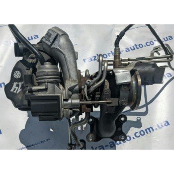Турбина 1.4T VW Jetta 14-17 04E145721G 04E-145-721-G купить на разборке в Киеве в Одессе в Виннице отправка в другие города