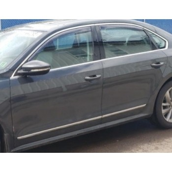 Ручка двери передняя левая keyless наружная черная L041 VW Passat b8 16-19 NMS USA 1K8837205HGRU 1K8-837-205-H-GRU купить на разборке в Киеве в Одессе в Виннице отправляем в другие города