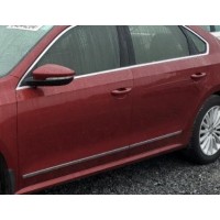 Дверь передняя левая красная голая VW Passat b8 16-19 NMS USA 561831055G 561-831-055-G купить на разборке в Киеве в Одессе в Виннице отправляем в другие города