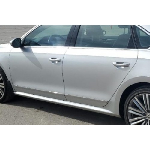 Дверь задняя левая серебро LA7W голая VW Passat b8 16-19 NMS USA 561833055C, 561-833-055-C купить на разборке в Киеве в Одессе в Виннице