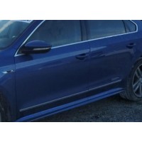 Дверь передняя левая синяя LB5K голая VW Passat b8 16-19 NMS USA 561831055G 561-831-055-G купить на разборке в Киеве в Одессе в Виннице отправляем в другие города