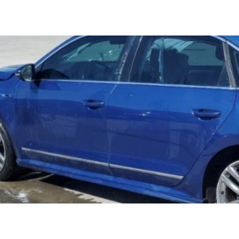 Дверь задняя левая синяя LB5K голая VW Passat b8 16-19 NMS USA 561833055C 561-833-055-C купить на разборке в Киеве в Одессе в Виннице отправляем в другие города