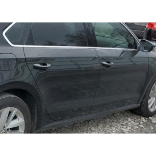 Дверь задняя правая черная L041 голая VW Passat b8 16-19 NMS USA 561833056C, 561-833-056-C купить на разборке в Киеве в Одессе в Виннице