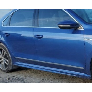 Дверь передняя правая синяя LB5K голая VW Passat b8 16-19 NMS USA 561831056B 561-831-056-B купить на разборке в Киеве в Одессе в Виннице отправляем в другие города