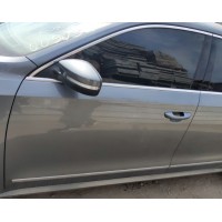 Ручка двери наружная передняя левая keyless VW Passat b8 16-19 NMS USA серый LD7X 1K8837205HGRU 1K8-837-205-H-GRU купить на разборке в Киеве в Одессе в Виннице отправляем в другие города