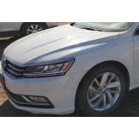 Крыло переднее левое белое LC9A голое VW Passat b8 16-19 NMS USA 561821021A 561-821-021-A купить на разборке в Киеве в Одессе в Виннице отправляем в другие города