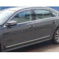 Ручка двери передняя левая keyless наружная черная L041 VW Passat b8 16-19 NMS USA 1K8837205HGRU 1K8-837-205-H-GRU купить на разборке в Киеве в Одессе в Виннице отправляем в другие города