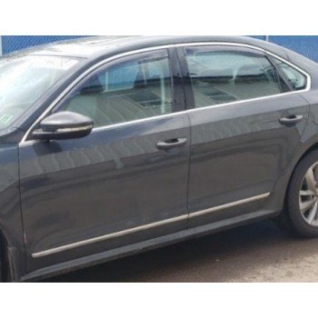 Ручка двери передняя левая keyless наружная черная L041 VW Passat b8 16-19 NMS USA 1K8837205HGRU 1K8-837-205-H-GRU купить на разборке в Киеве в Одессе в Виннице отправляем в другие города