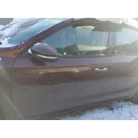 Дверь передняя левая бордовая LQ3Z голая VW Passat B7 USA 561831055G 561-831-055-G купить на разборке в Киеве в Одессе в Виннице отправляем в другие города