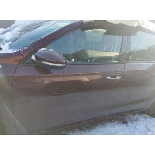 Дверь передняя левая бордовая LQ3Z голая VW Passat B7 USA 561831055G, 561-831-055-G купить на разборке в Киеве в Одессе в Виннице