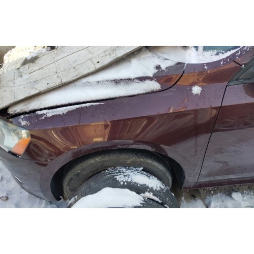 Крыло переднее левое LQ3Z бордовое VW Passat B7 USA 561821021, 561-821-021 купить на разборке в Киеве в Одессе в Виннице