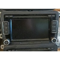 Оригинальная штатная магнитола RCD 510 для VW Passat B7 и VW Jetta usa 1k0035180ae 1k0035188f 1k0-035-180-ae 1k0-035-188-f купить на разборке в Киеве в Одессе в Виннице отправляем в другие города