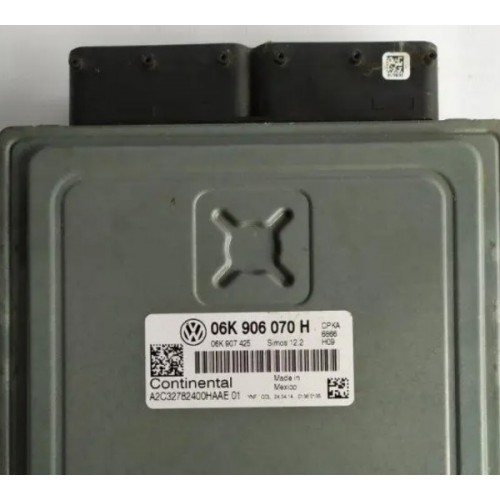 Блок управления ECU компьютер двигателя VW Jetta 14-17 USA 06K906070H, 06K-906-070-H купить на разборке в Киеве в Одессе в Виннице