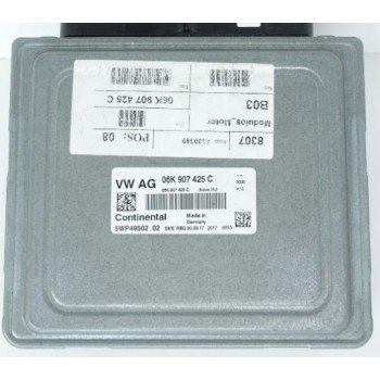 Блок управления компьютер ECU двигателя VW Jetta 14-17 06K907425C 06K-907-425-C купить на разборке в Киеве в Одессе в Виннице отправляем в другие города