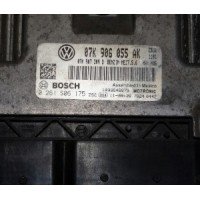 Блок управления компьютер ECU двигателя 2.5 VW Passat b7 07K906055AК 07K-906-055-AК купить на разборке в Киеве в Одессе в Виннице отправляем в другие города