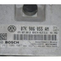 Блок управления компьютер ECU двигателя 2.5 VW Passat b7 07K906055AM 07K-906-055-AM купить на разборке в Киеве в Одессе в Виннице отправляем в другие города