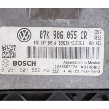 Блок управления компьютер ECU двигателя 2.5 VW Passat b7 07K906055CR 07K-906-055-CR купить на разборке в Киеве в Одессе в Виннице отправляем в другие города