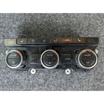 Блок управления климат-контролем VW Passat b7 с подогревом сидений 561907044 561-907-044 купить на разборке в Киеве в Одессе в Виннице отправляем в другие города