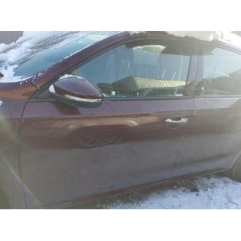 Дверь передняя левая бордовая LQ3Z голая VW Passat B7 USA 561831055G 561-831-055-G купить на разборке в Киеве в Одессе в Виннице отправляем в другие города