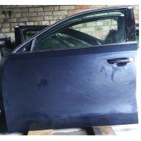 Дверь передняя левая синяя LH5X голая VW Passat B7 USA 561831055G 561-831-055-G купить на разборке в Киеве в Одессе в Виннице отправляем в другие города